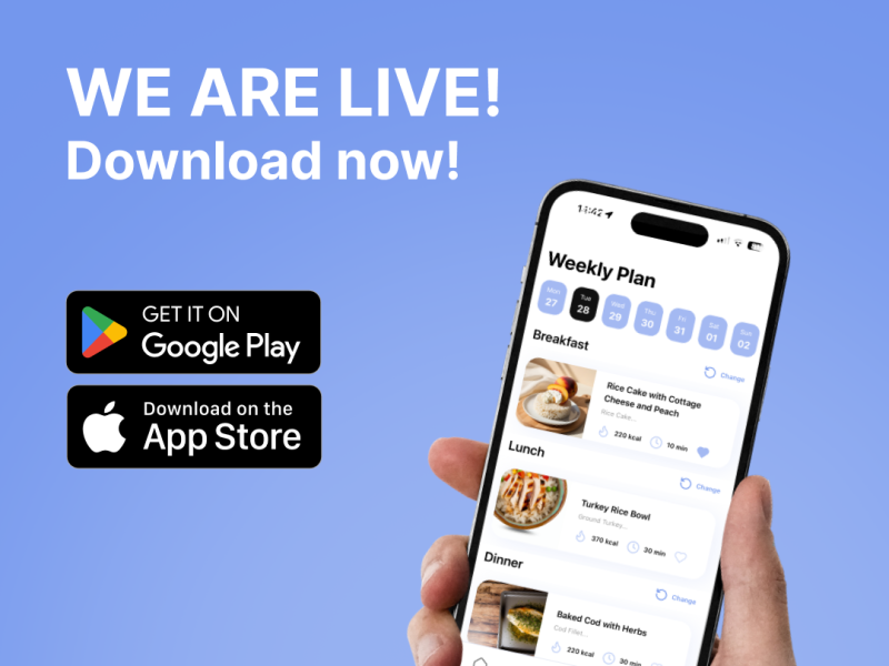 Our app is Live! Personalized Meal Plans for IBD